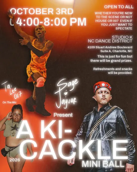 A Ki-Cackle Mini Ball Oct.3rd.2026