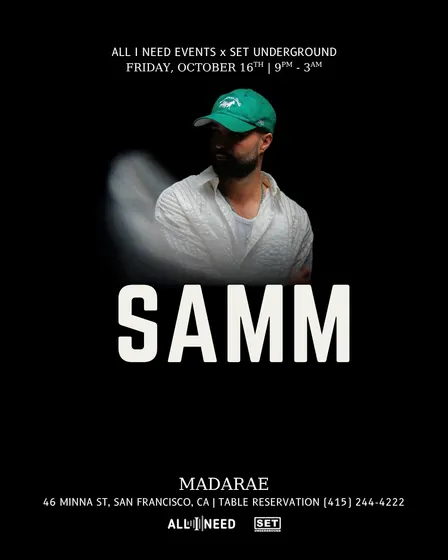 SAMM at MadaRae San Francisco
