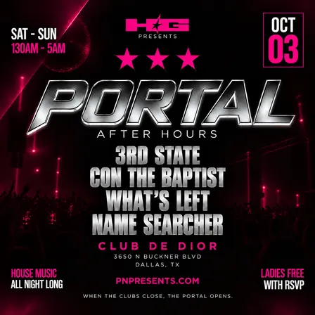HOUSEGUESTS at Portal
