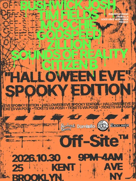 The Off-Site Party -Halloween Eve Costume Party