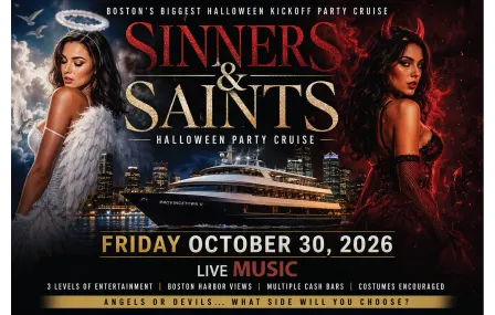 Sinners & Saints Haunted Party Cruise 10/30
