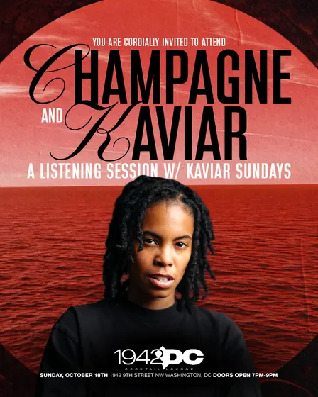 CHAMPAGNE & KAVIAR: A Listening Session with Kaviar Sundays