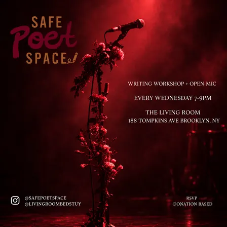 Safe Poet Space: Poetry Night