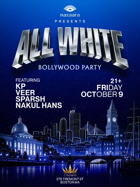 Boston All White Bollywood Party