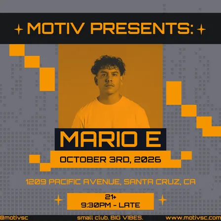 MARIO E @ MOTIV