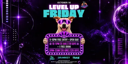 10/16 LEVEL UP FRIDAYS @ MUNCHIE'S FORT LAUDERDALE