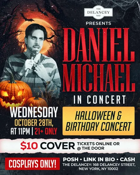 Daniel Michael In Concert | Live at The Delancey | Cosplays Only