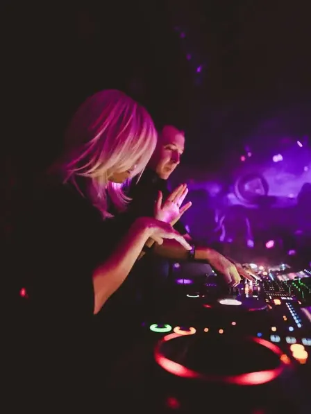 Sleepy & Boo at The Club by Mr. Purple