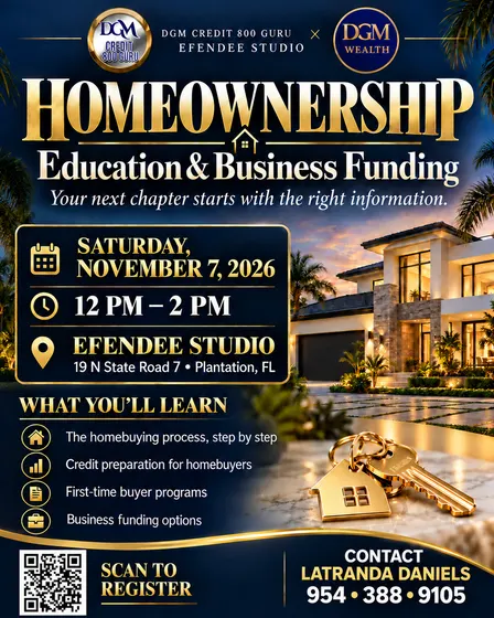 Homeownership & Business Funding Workshop