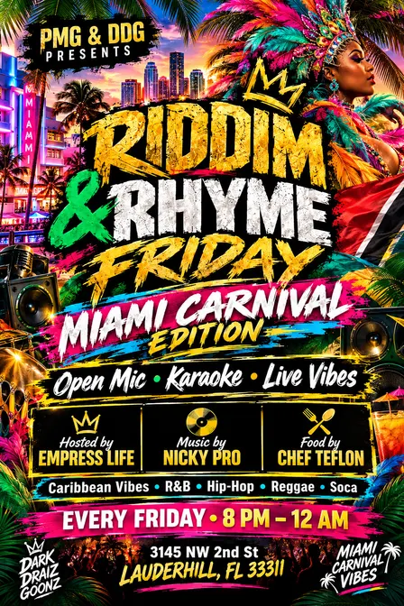 Riddim & Rhyme Friday