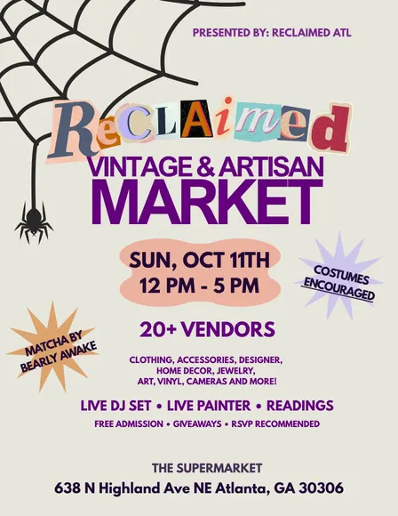 ReClaimed ATL: Vintage & Artisan Fall Market