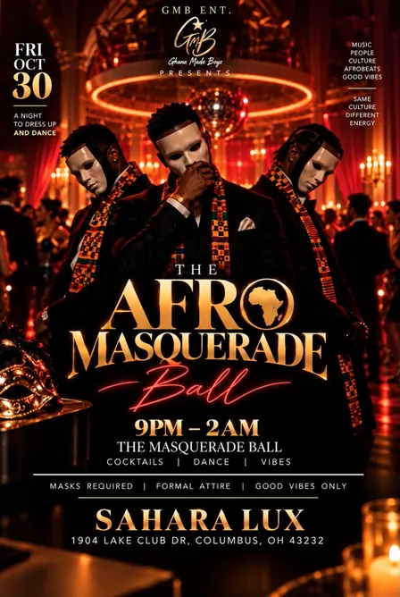 The Afro Masquerade Ball