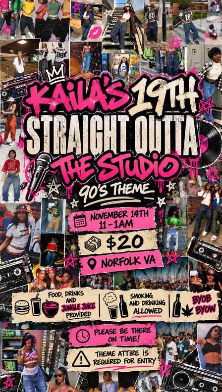 Kaila’s 19th: Straight Outta The Studio