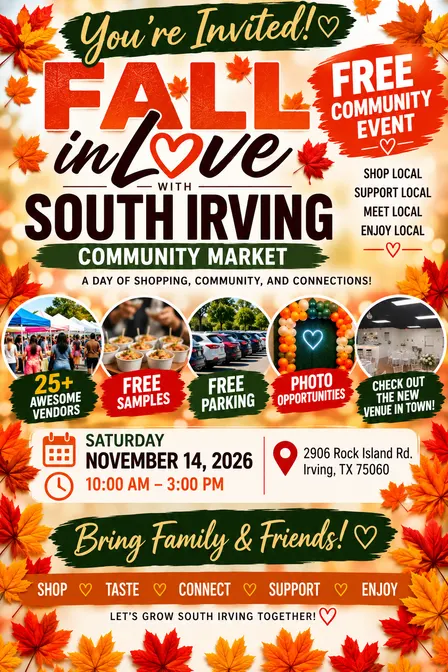 Fall In Love With South Irving