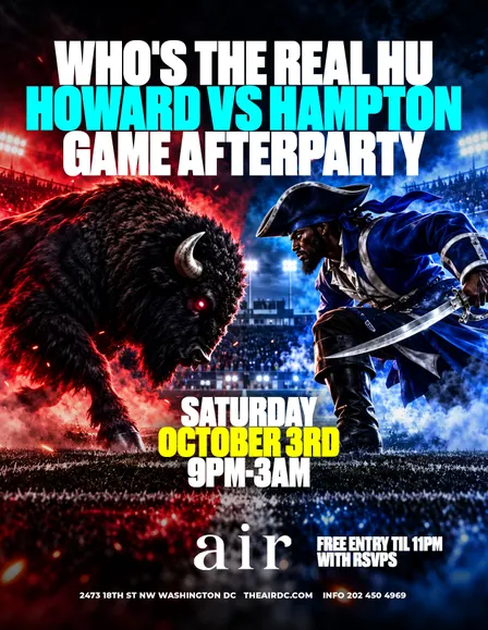 Official Howard vs Hampton After Party: Who's The Real HU