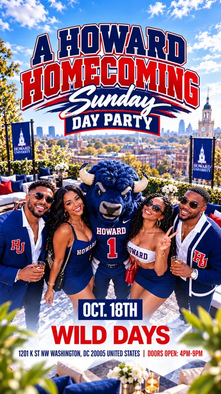 A Howard Homecoming Sunday — Day Party