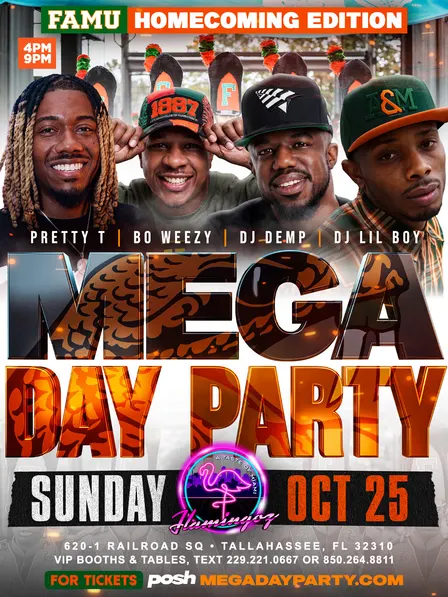 MEGA BRUNCH + DAY PARTY | HOMECOMING EDITION