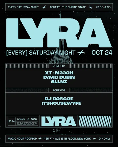 Lyra Rooftop Party 10.24.26