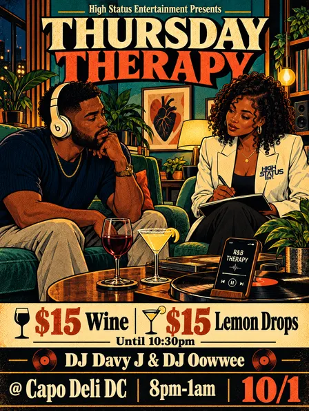 THURSDAY THERAPY: The RNB Experience | Oct 1st