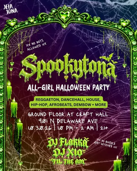 Spookytona - All Girl Halloween Costume Party