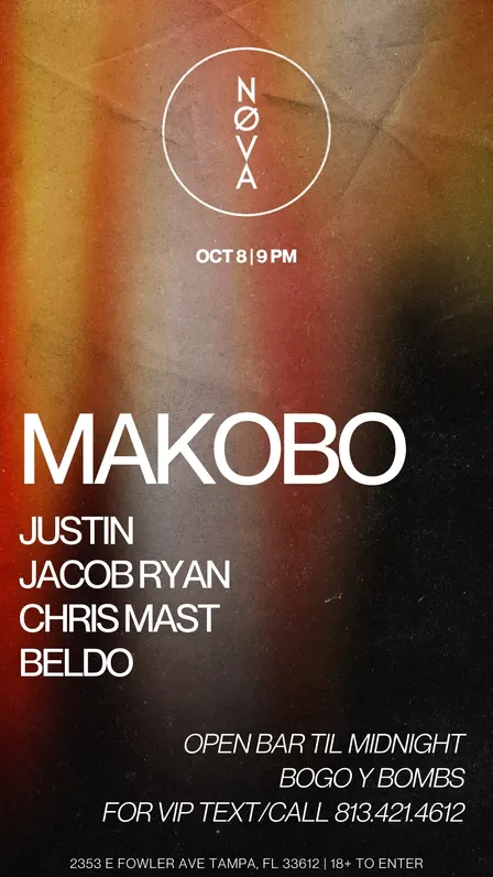 MAKOBO @ NØVA