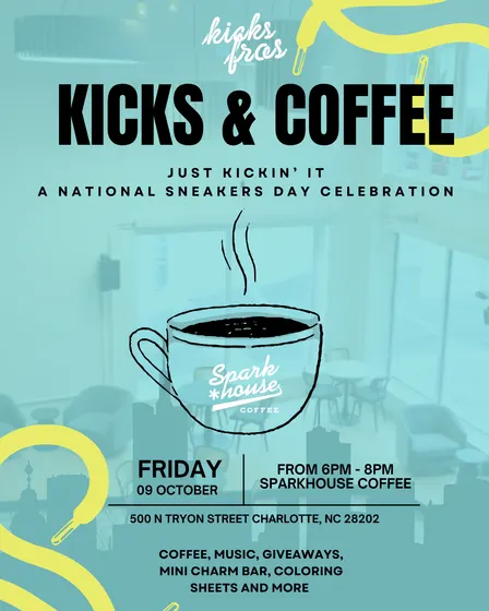 Kicks & Coffee: Just Kickin' It