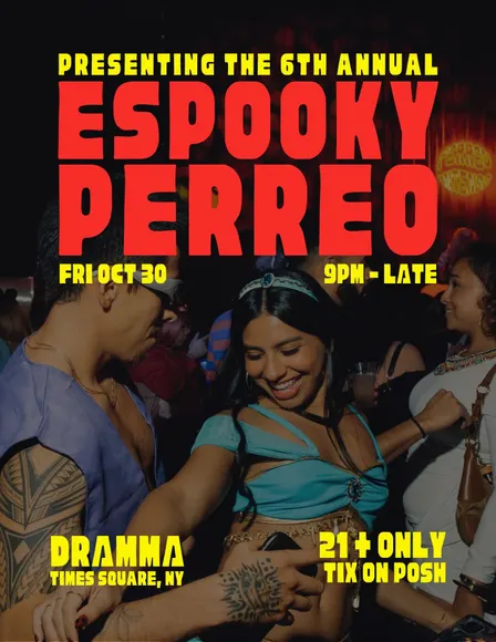 ESPOOKY PERREO: FRI 10/30 @ DRAMMA