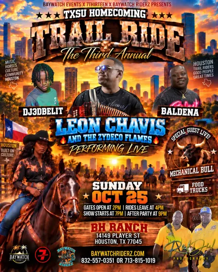 TXSU 3RD ANNUAL HOMECOMING TRAILRIDE
