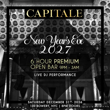 Capitale NYE 27 NYC