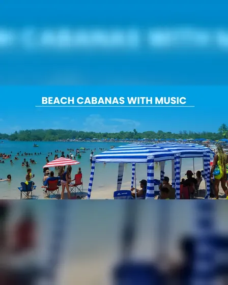 Beach Cabana Experience Hollywood FL | Private Beach Tent & Cabana Rentals 7 Days a Week