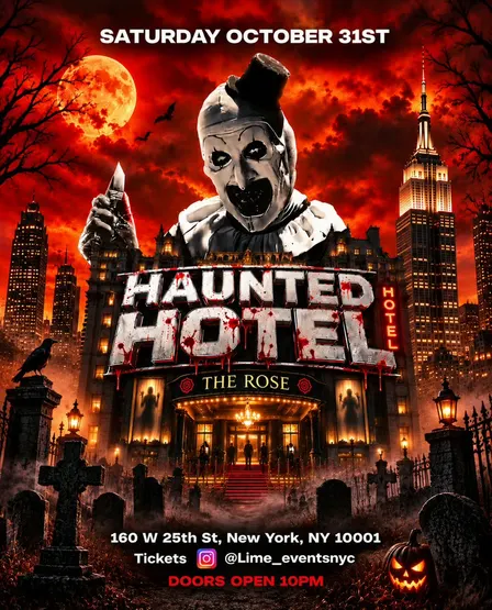 HALLOWEEN NIGHT @ ROSE ROOM (18+)