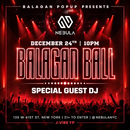 THE BALAGAN BALL - XMAS EVE @ NEBULA NYC