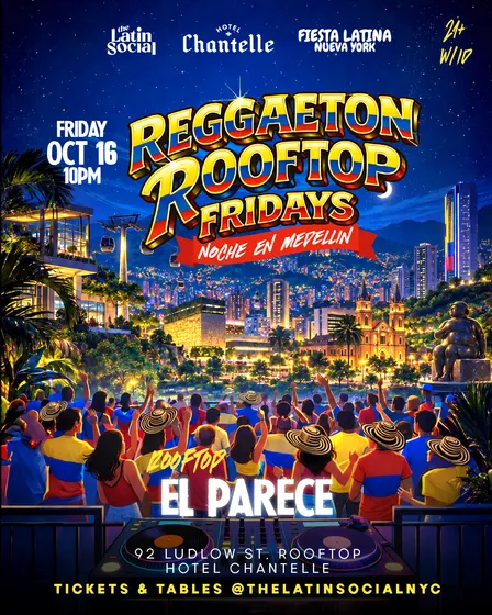 Reggaeton Rooftop Fridays