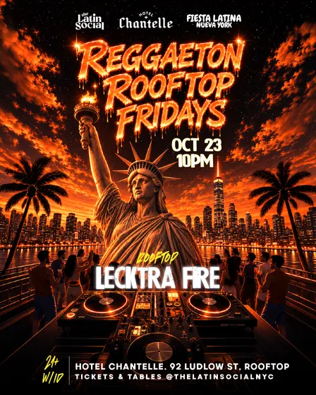 Reggaeton Rooftop Fridays