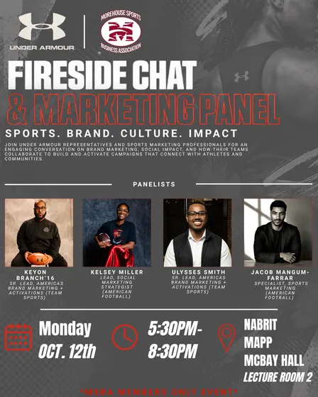 MSBA x Under Armour: Fireside Chat & Marketing Panel