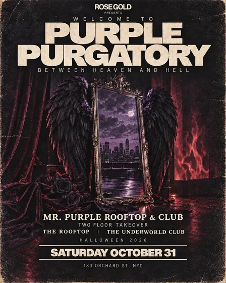 Purple Purgatory Halloween at Mr. Purple—Oct 31