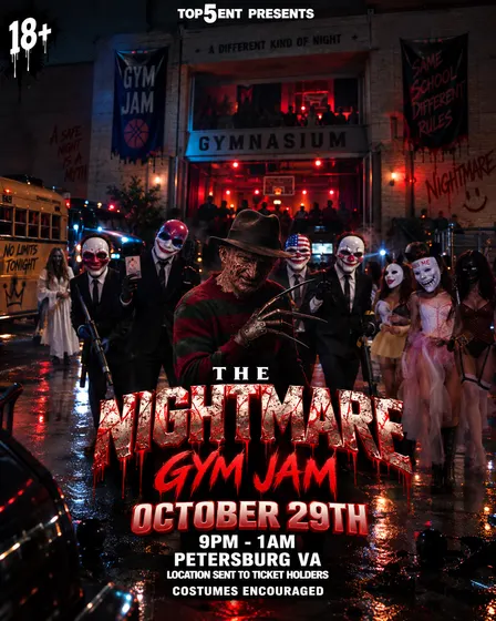 THE NIGHTMARE🎃GYM JAM COSTUME PARTY🎭