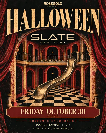 Halloween at Slate — Oct 30th