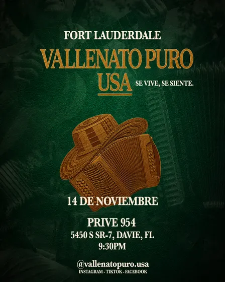 Vallenato Puro: Fort Lauderdale