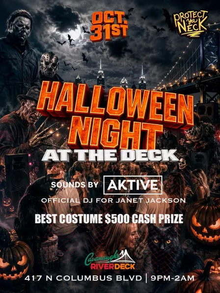 Halloween Costume Party @ RIVERDECK PHILLY