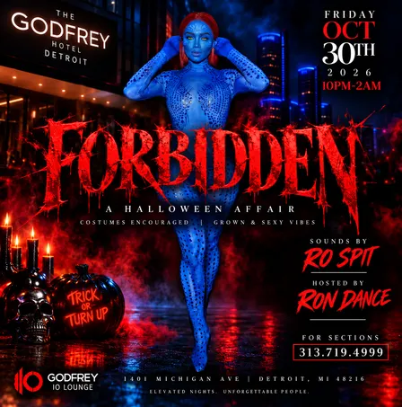 Forbidden💀Halloween🎃Eve At The Godfrey