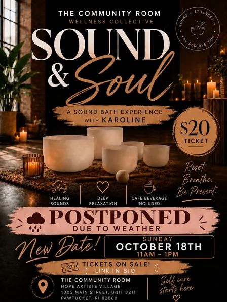 Sound & Soul: A Sound Bath Experience with Karoline