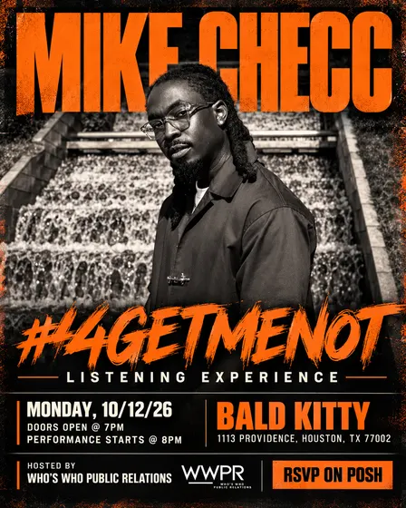 Mike Checc — 4GETMENOT Listening Experience & Live Performance