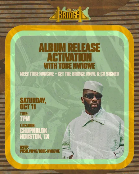 THE BRIDGE ALBUM RELEASE ACTIVATION AT CHOPNBLOK | RSVP | 10/11