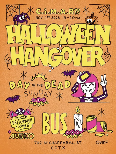 CIMAR?! A HALLOWEEN HANGOVER PARTY.