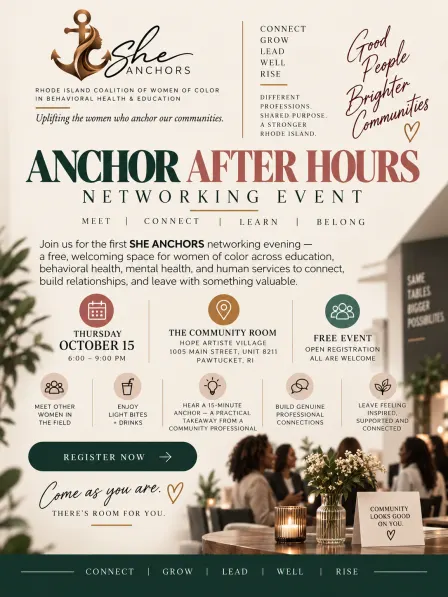 Anchor After Hours: A Networking Event by SHE ANCHORS RI