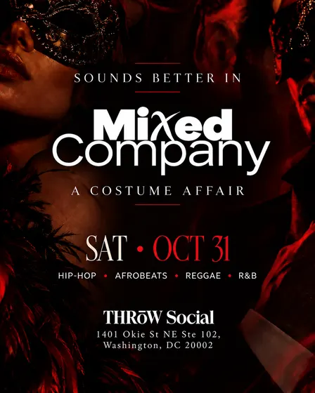 Mixed Company: A Costume Affair | Halloween at THRōW Social