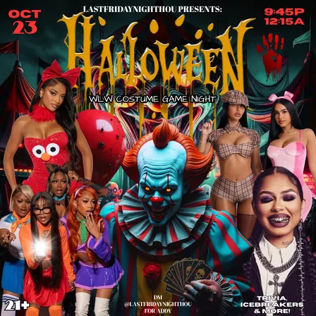 HALLOWEEN WLW COSTUME GAME NIGHT