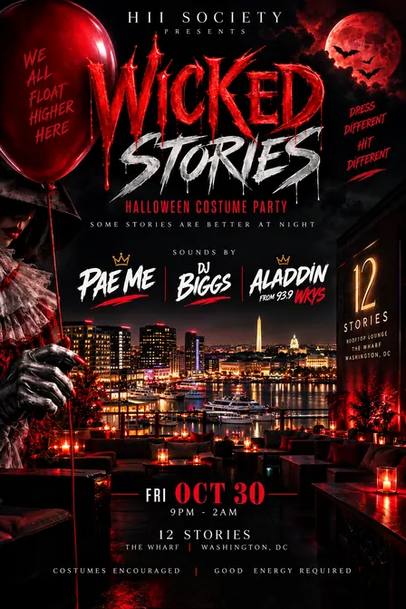 WICKED STORIES COSTUME PARTY