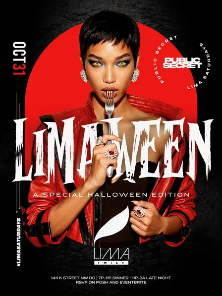 Limaween Saturday Night Halloween🎃 @LimaTwistDC